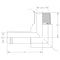 World Wide Fittings Hose Barb to Male Pipe 90 Deg. Elbow Hose Connector 4501X04X04 - alternate 2